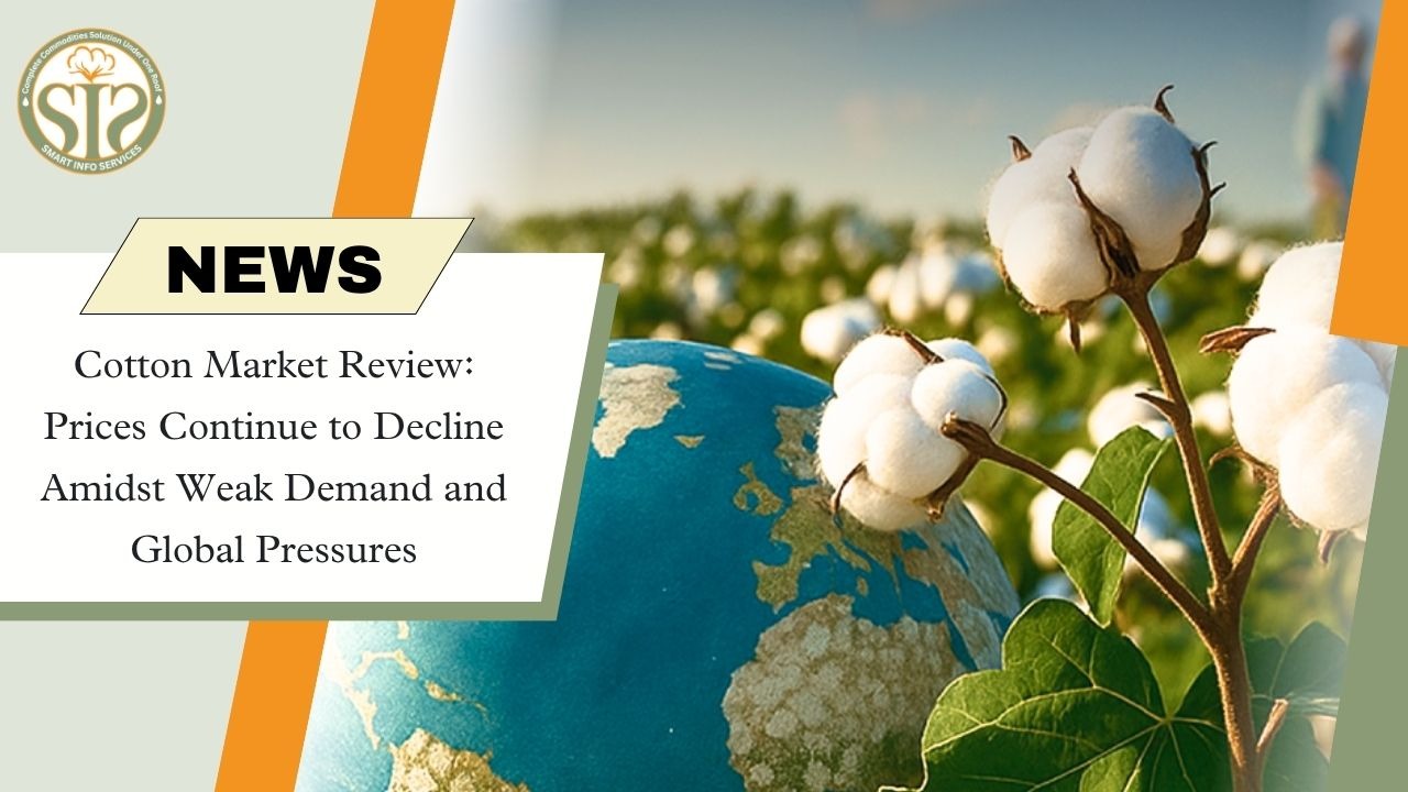 Cotton Prices Extend Losses Amid Weak Demand