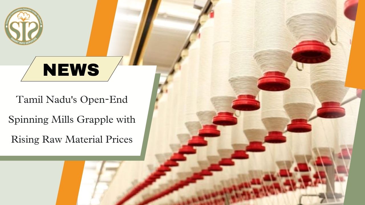 Tamil Nadu Open-End Spinning Mills Face Pressure from Rising Cotton Waste Prices