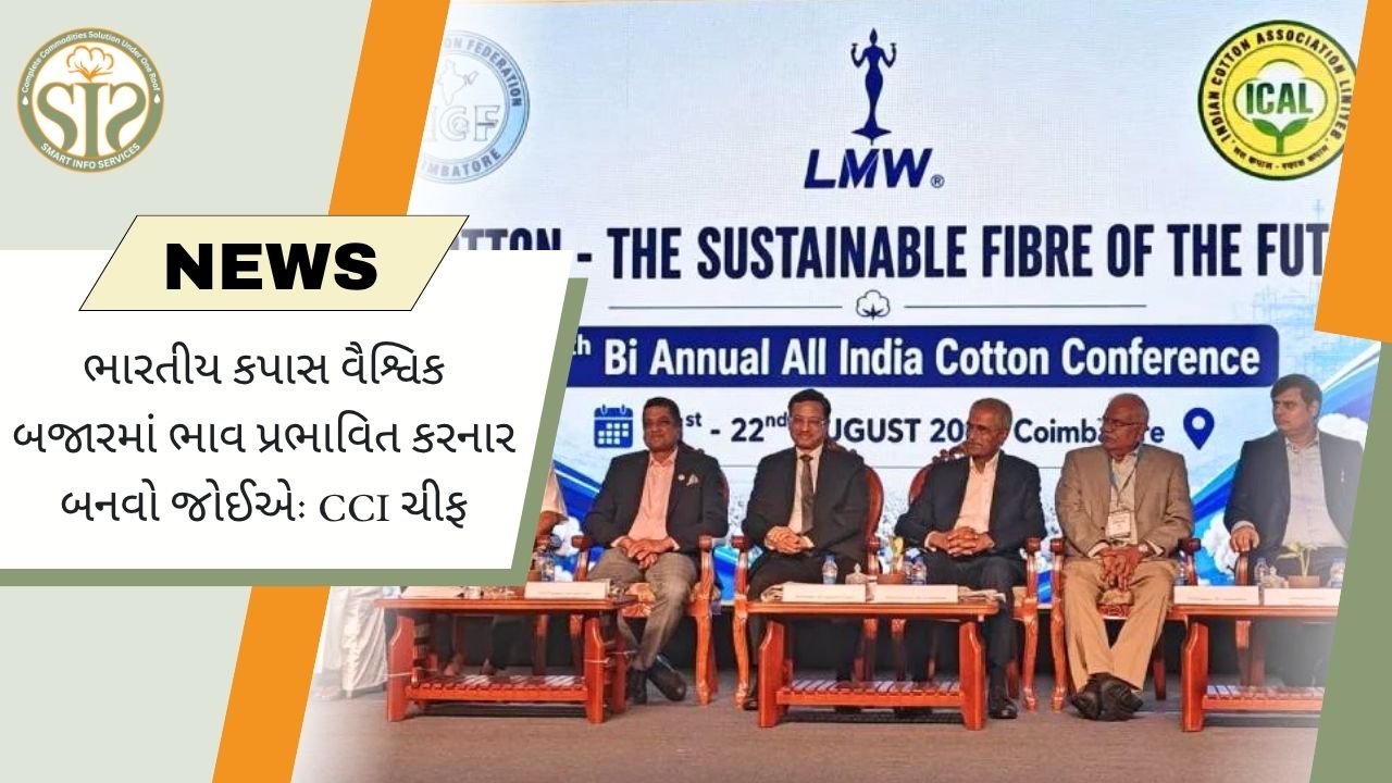 ભારત વૈશ્વિક કપાસ બજારમાં પ્રભાવ વધારશે