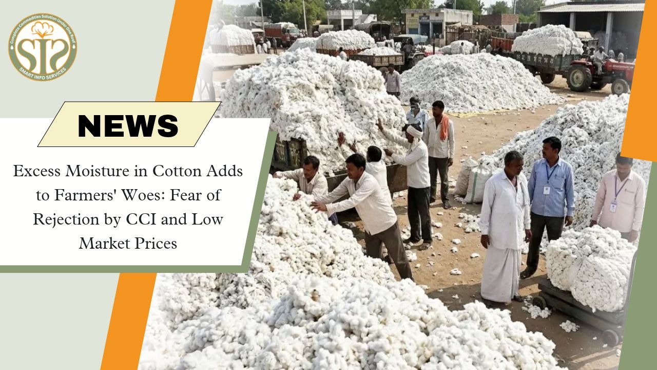 Wet Cotton Raises CCI Procurement Concerns