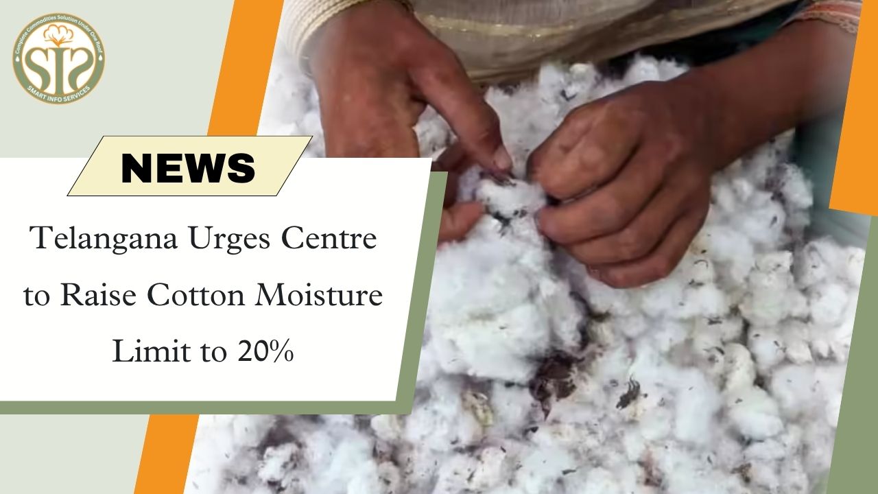 Telangana demands raising the moisture limit in cotton to 20%