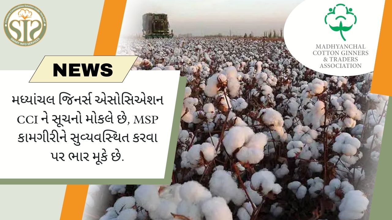 મધ્યાંચલ જિનર્સે CCI ને MSP કામગીરી સુધારવા વિનંતી કરી