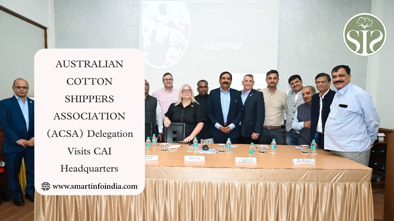 AUSTRALIAN COTTON SHIPPERS ASSOCIATION (ACSA) Delegation Visits CAI Headquarters