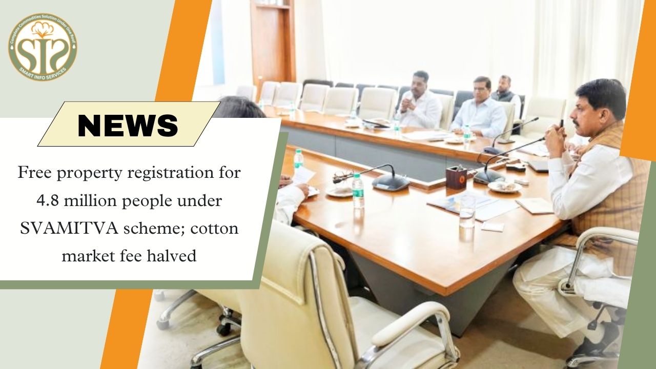 MP Offers Free Property Registration, Cuts Cotton Fee