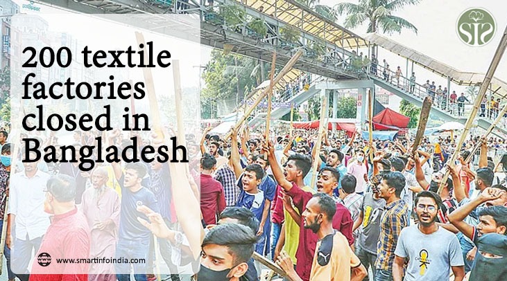 200 textile factories closed in Bangladesh