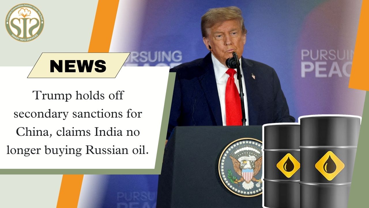 No ban on China, India not buying Russian oil: Trump