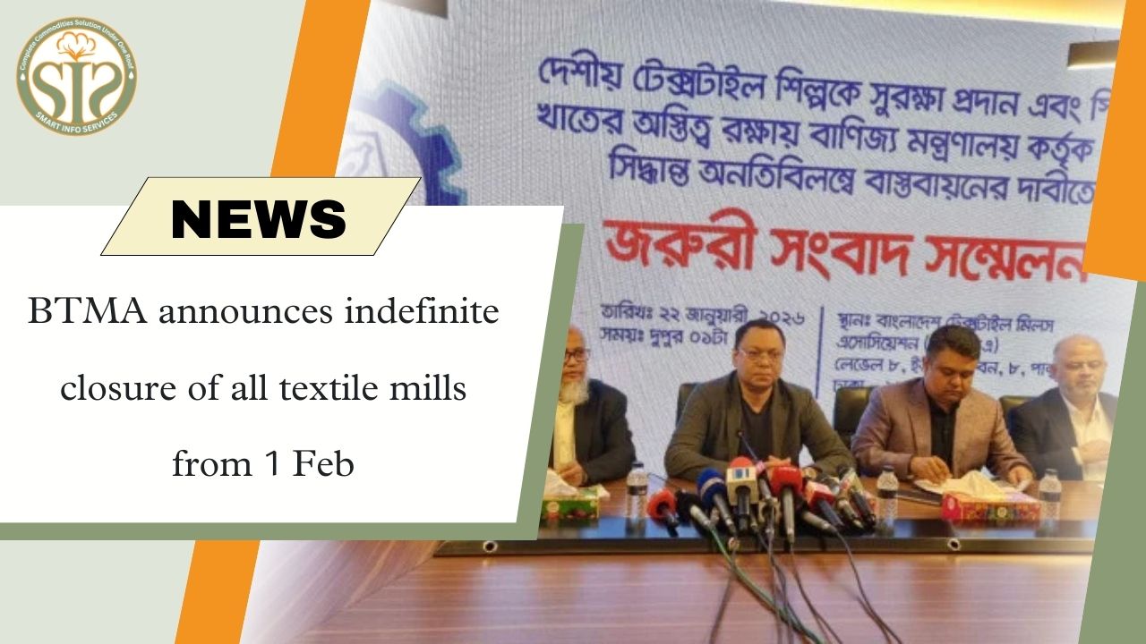 Big decision of BTMA: It has been announced to close textile mills from 1st February.