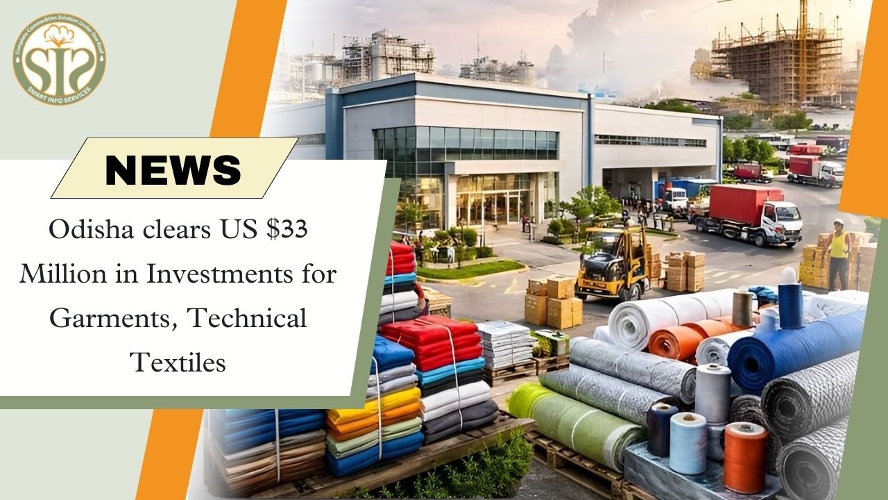 Odisha gives green signal to $33M investment in textile sector
