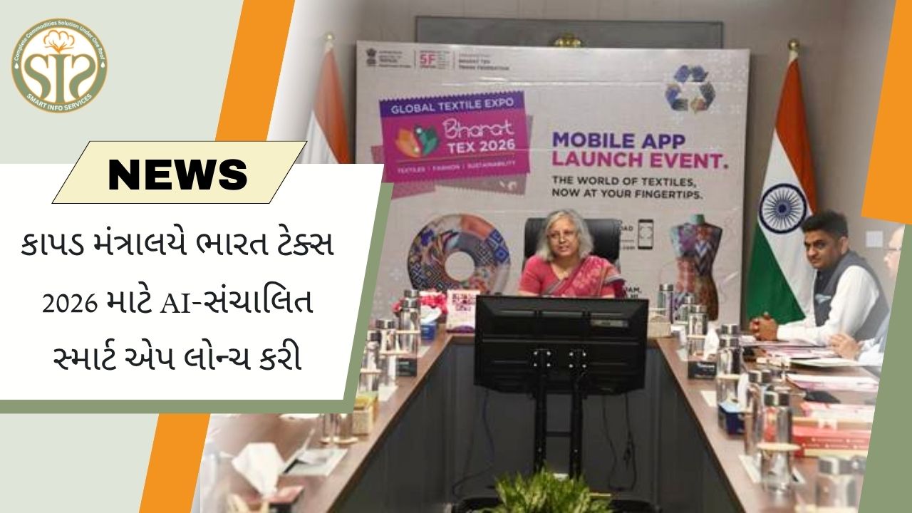 ભારત ટેક્સ 2026 માટે ટેક્સટાઇલ મંત્રાલયે લોન્ચ કર્યું AI આધારિત સ્માર્ટ એપ