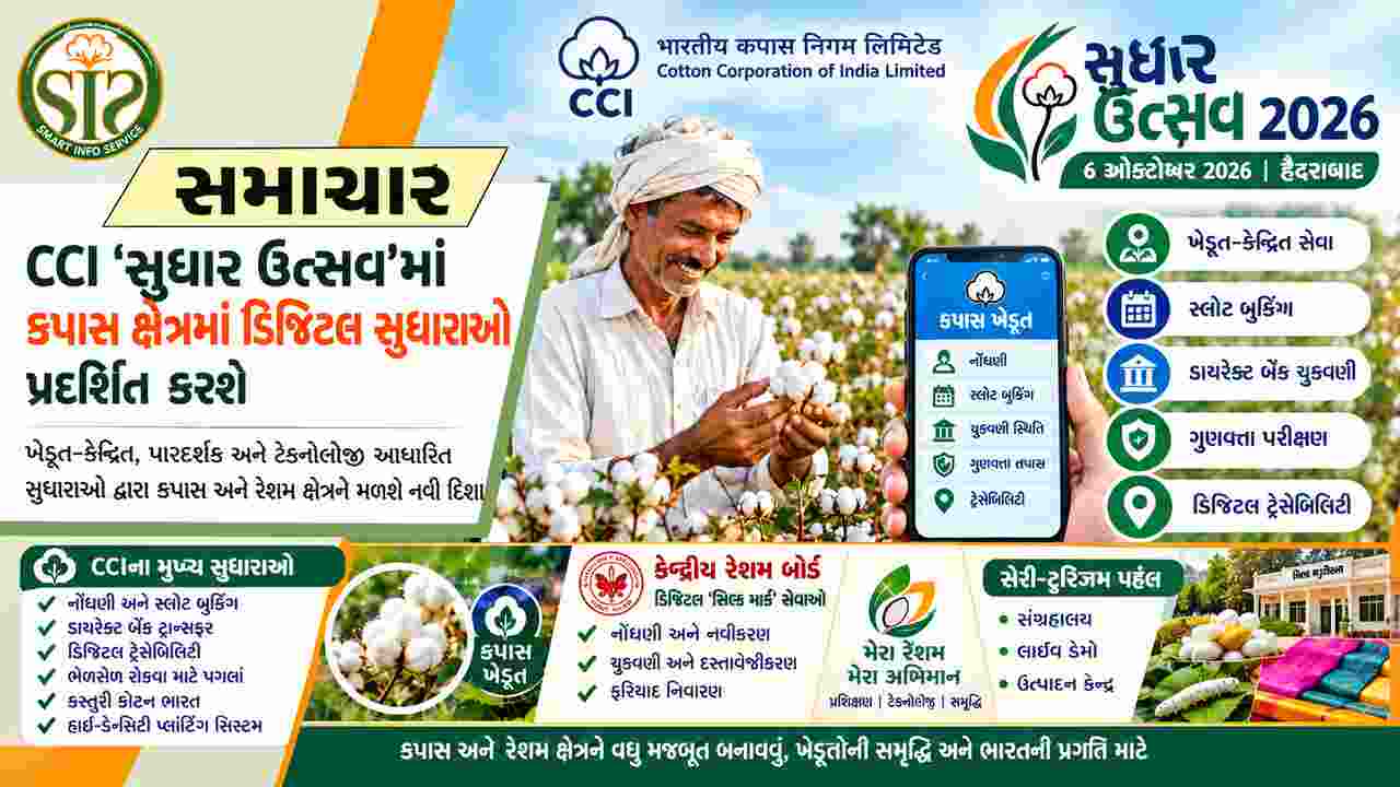 CCI ડિજિટલ કપાસ સુધારા રજૂ કરશે