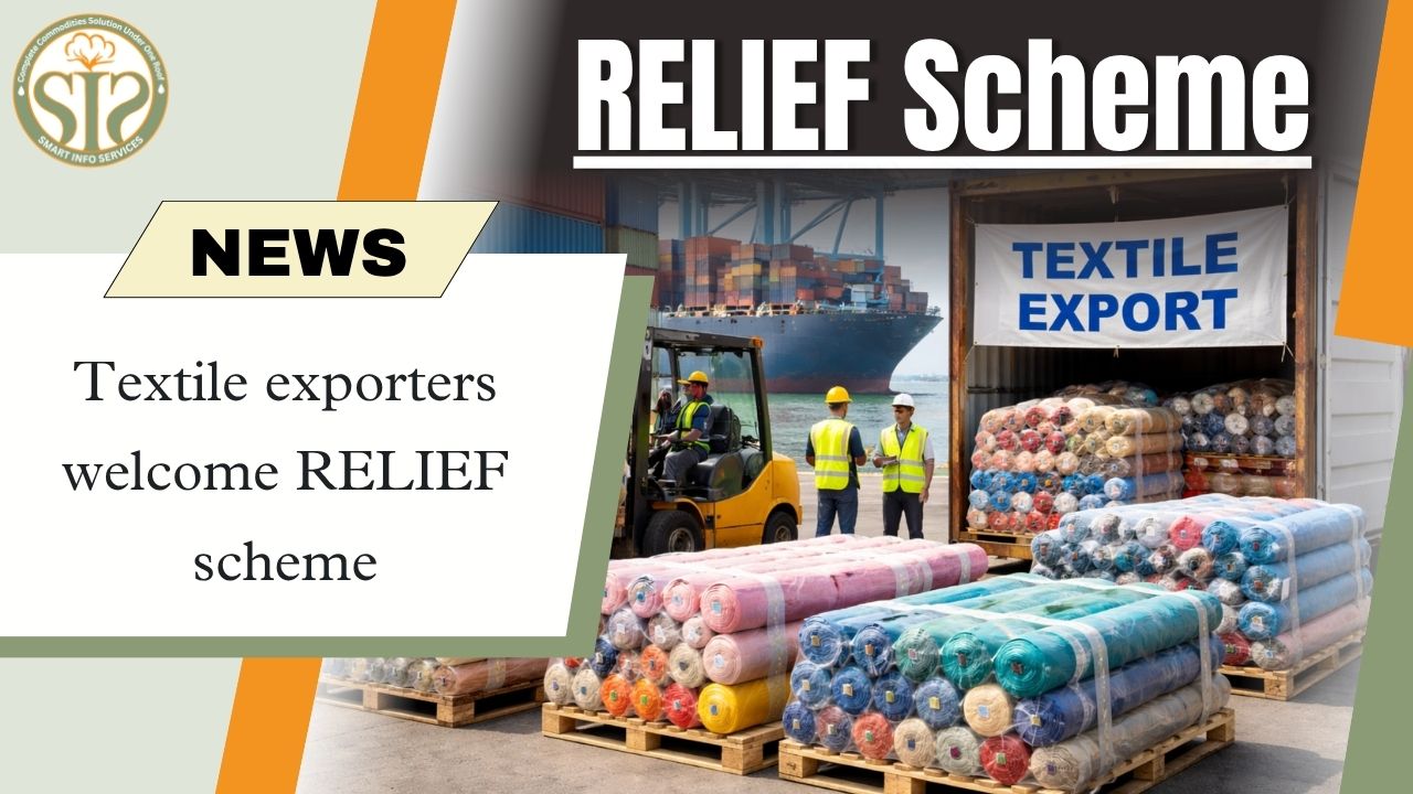 Textile exporters welcomed the relief scheme