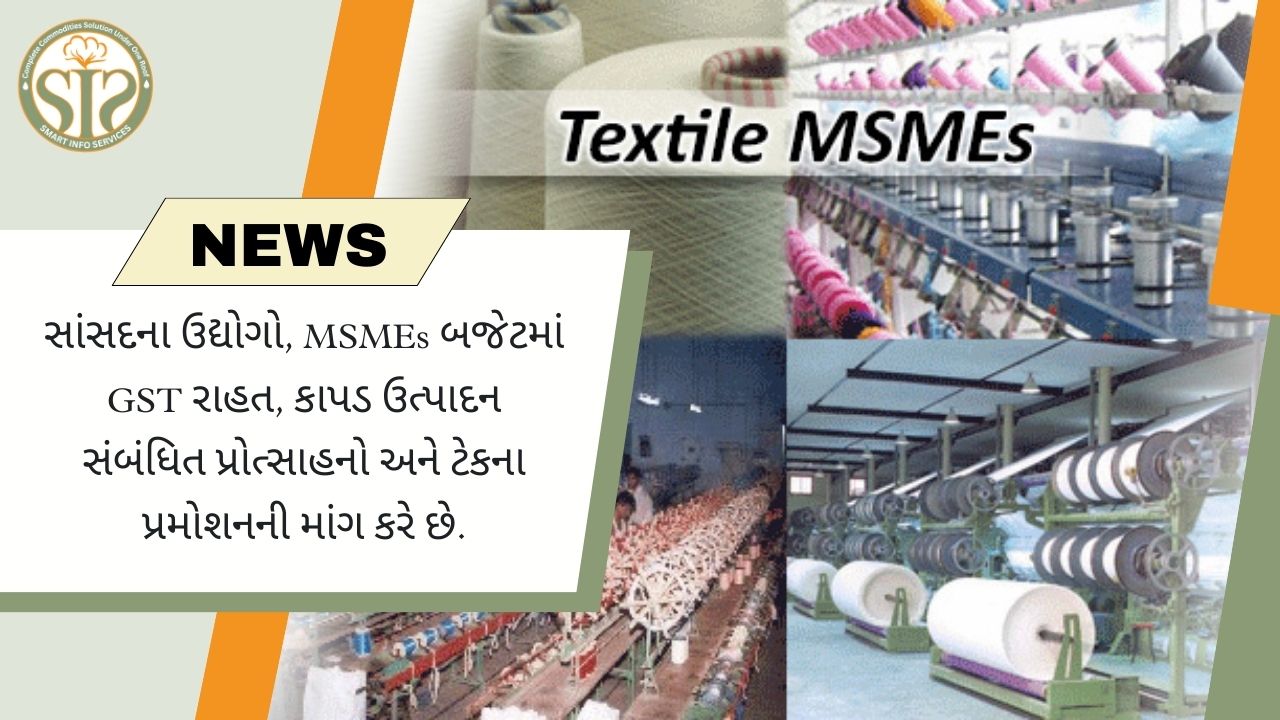 GST, ટેક્સટાઇલ અને ટેક પર MP MSMEની માંગ