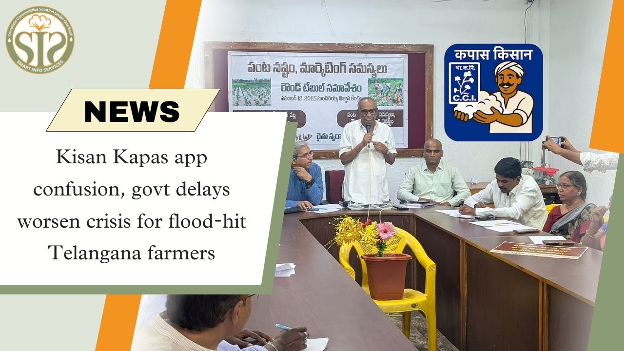 Cotton app and government delays add to farmers' woes in Telangana
