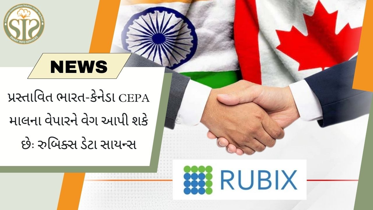 ભારત-કેનેડા CEPA વેપારમાં વધારો કરશે તેવી અપેક્ષા: રુબિક્સ ડેટા સાયન્સ