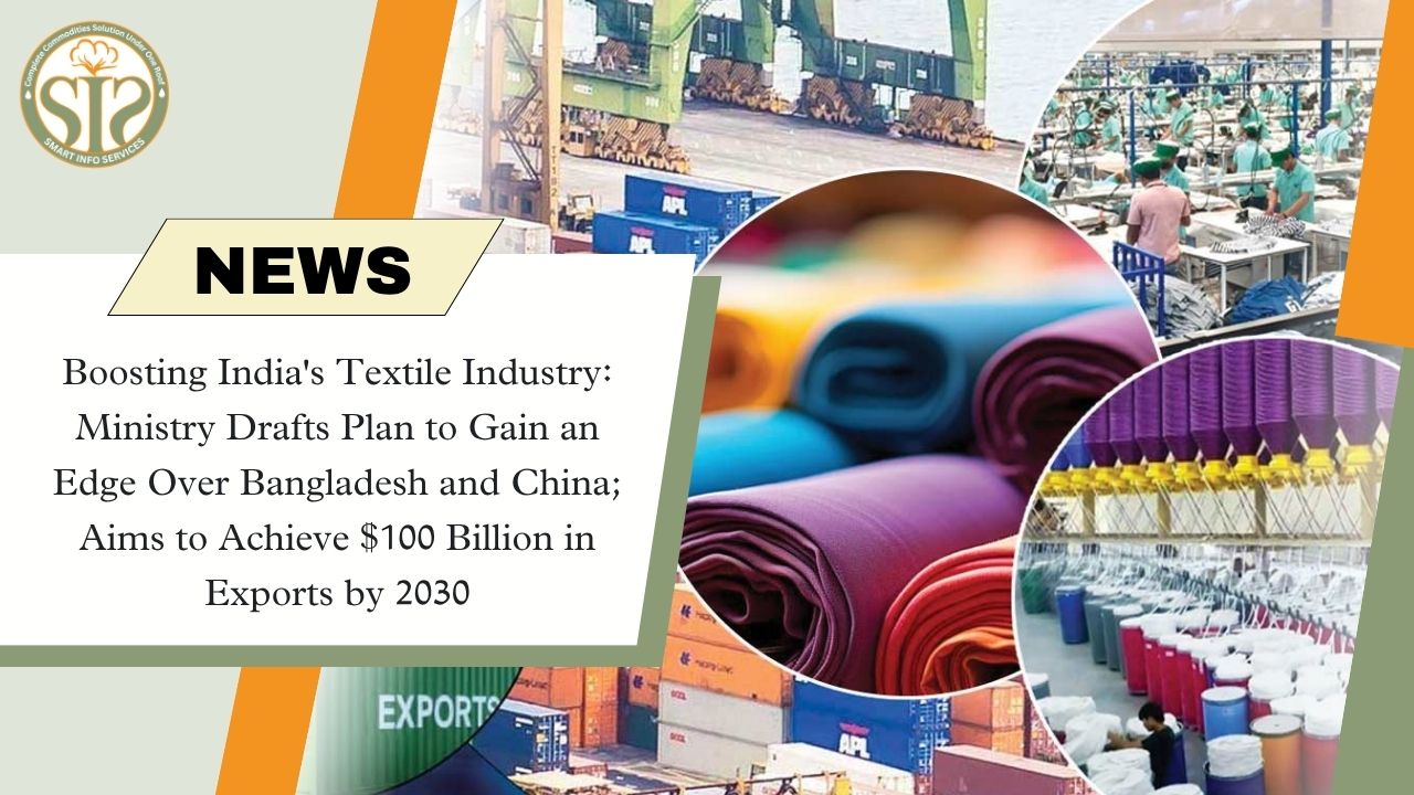 India's new plan: Target to reach $100 billion in textile exports by 2030