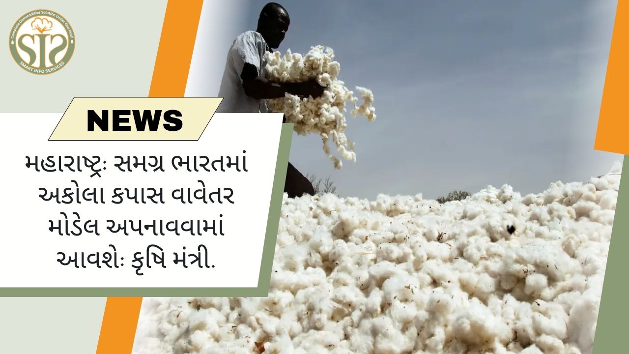અકોલા કપાસ મોડેલ દેશભરમાં લાગુ કરવામાં આવશે: કૃષિ મંત્રી