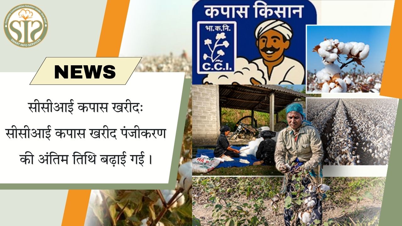 कपास खरीद पंजीकरण की नई तिथि घोषित