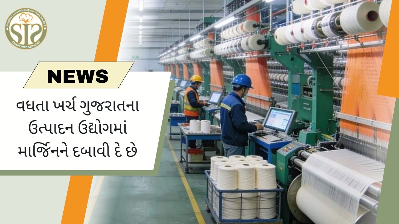 વધતા ખર્ચથી ગુજરાતના મેન્યુફેક્ચરિંગ ઉદ્યોગ પર દબાણ