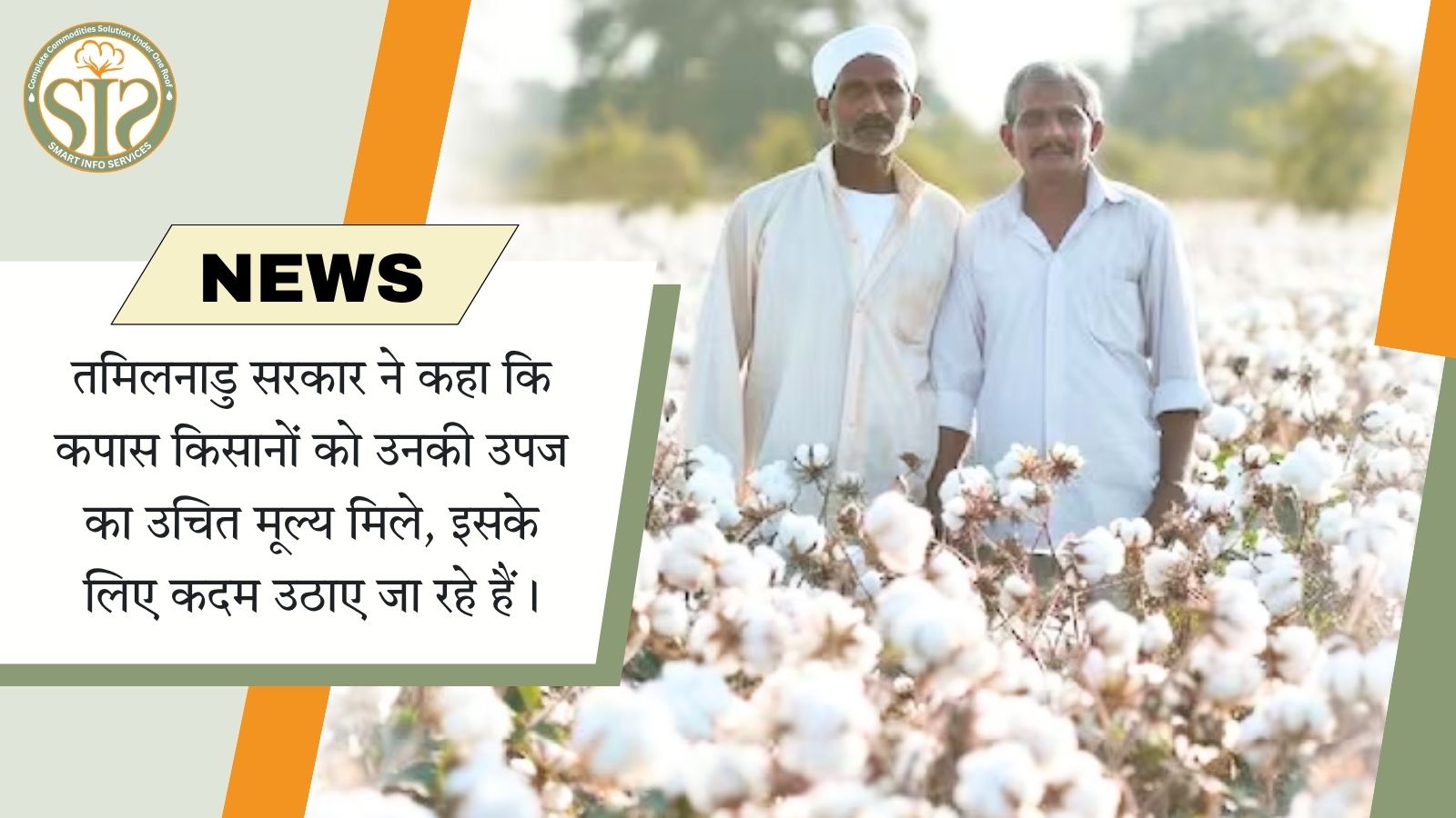 तमिलनाडु ने कपास की उपज के लिए उचित मूल्य निर्धारण की योजना बनाई