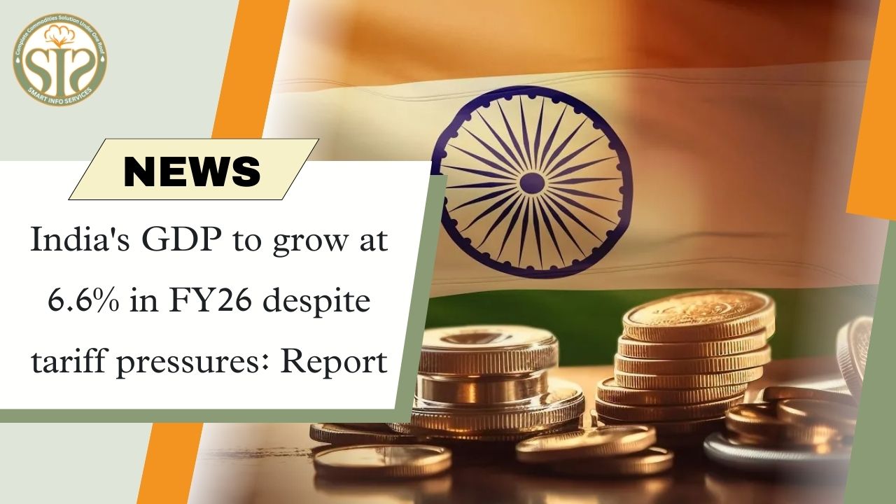 India's GDP is estimated to grow by 6.6% in 2026